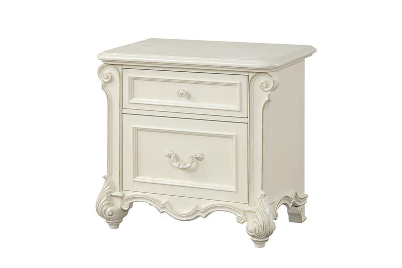 Layla white nightstand