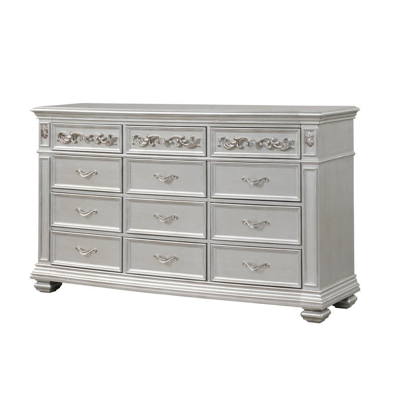 Vivian silver dresser