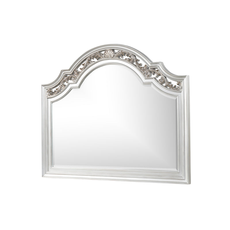 Vivian silver mirror