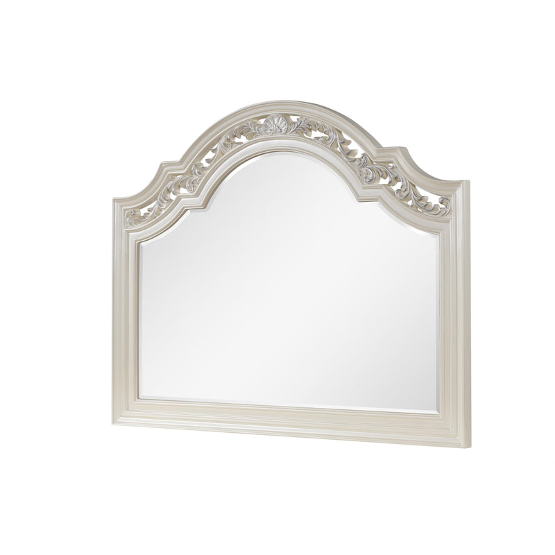 Vivian white mirror