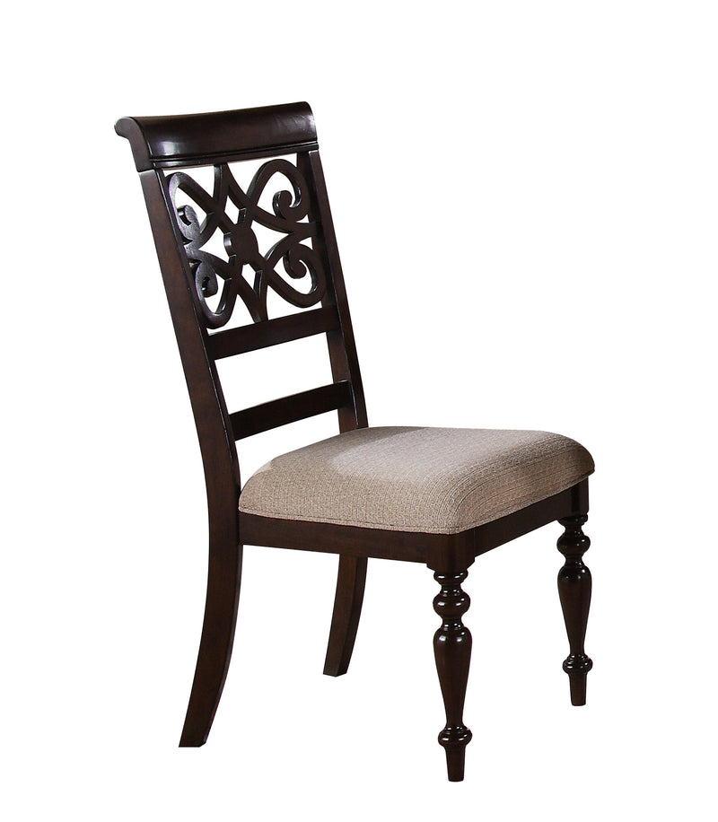 Kelsey-cherry dining chair