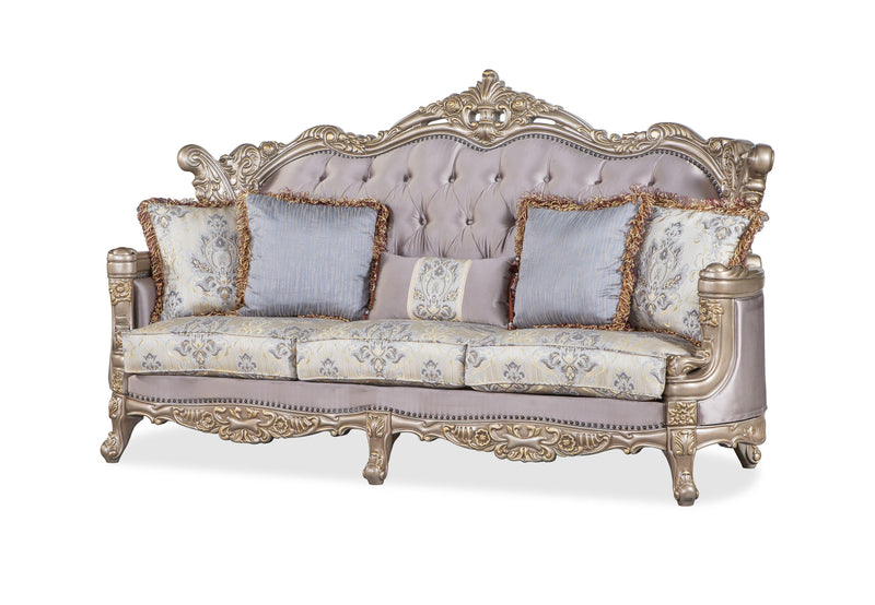 Camilla silver sofa